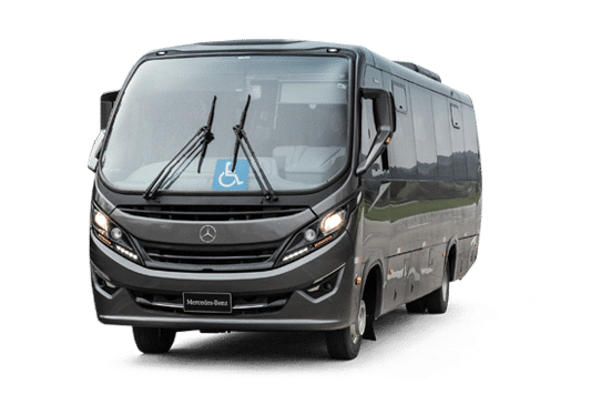 Microonibus protegido pela Lions Mutual